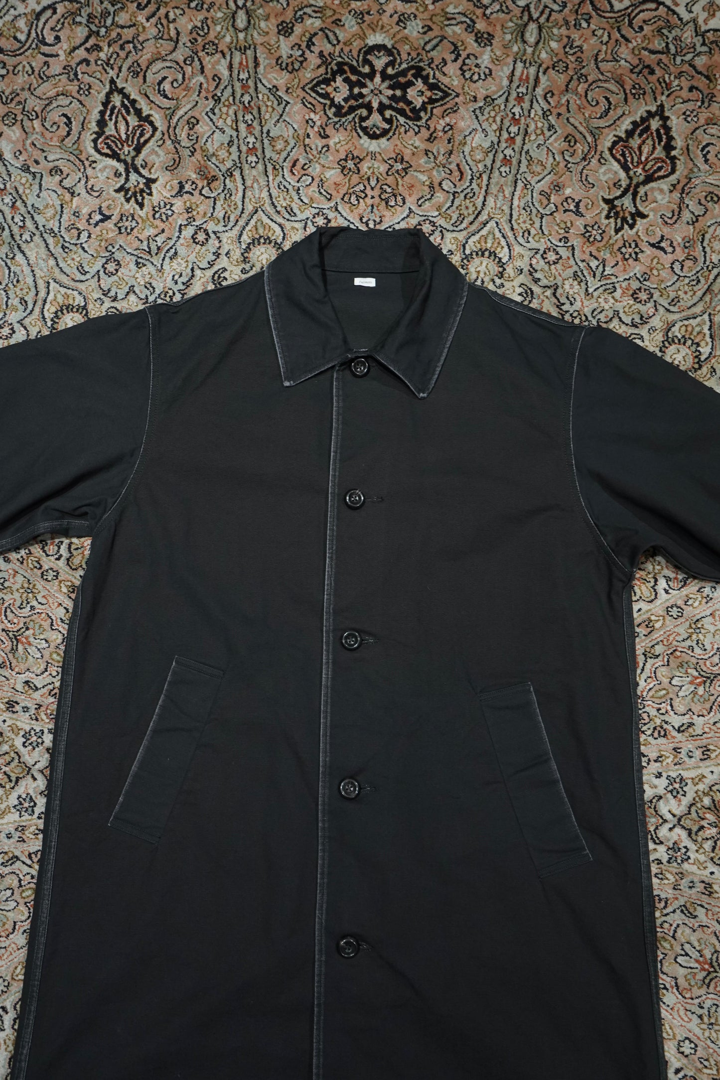 Fujimoto Lined Single Coat (BLACK)