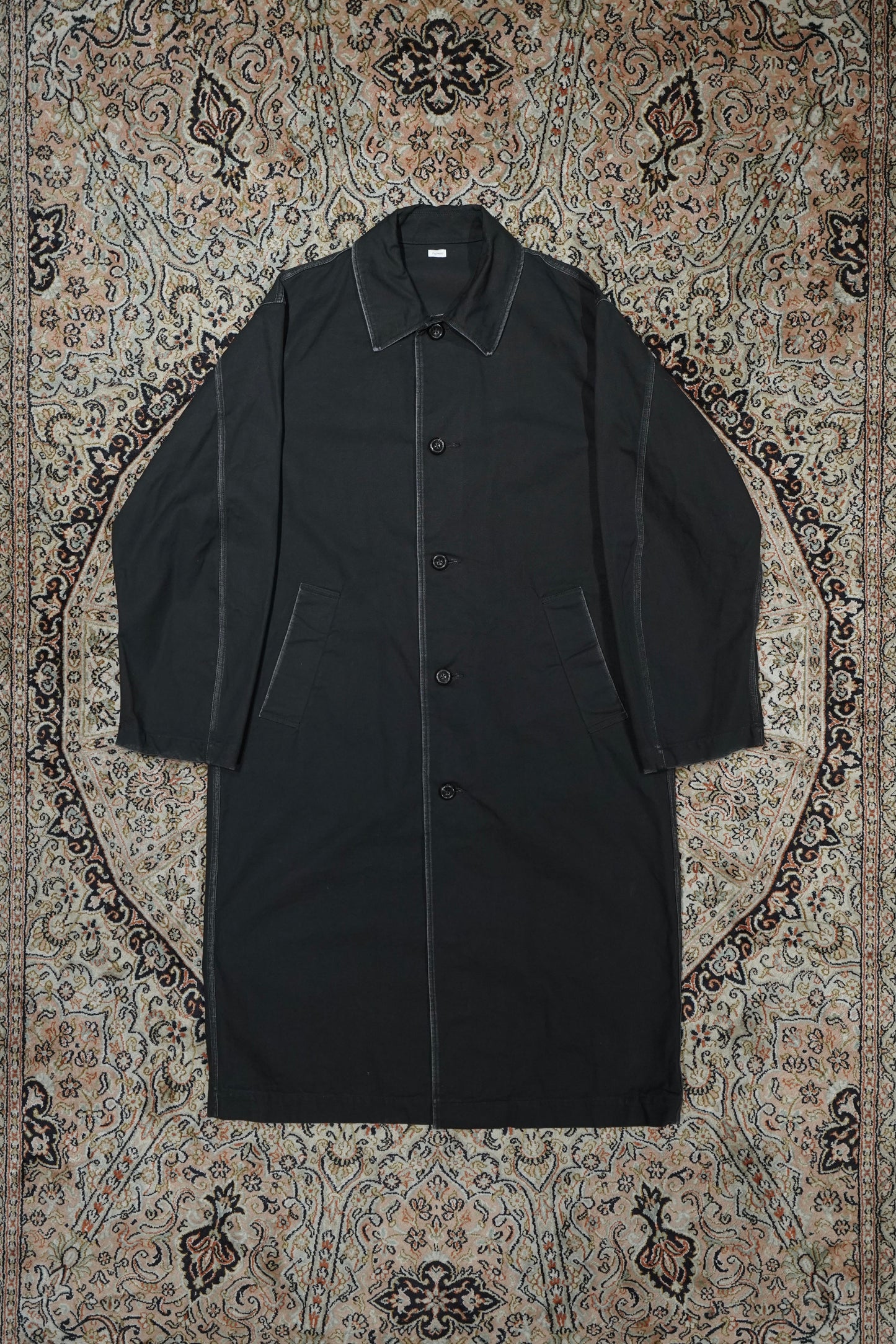 Fujimoto Lined Single Coat (BLACK)