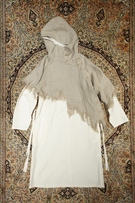 Fujimoto Faded Anorak Coat (Natural)