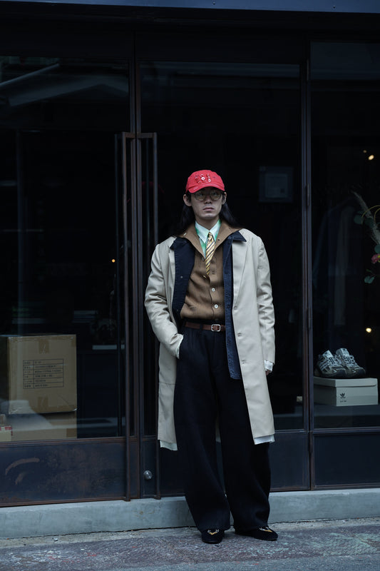 Glass Cypress Khaki Coat with Extended Lining (Khaki)