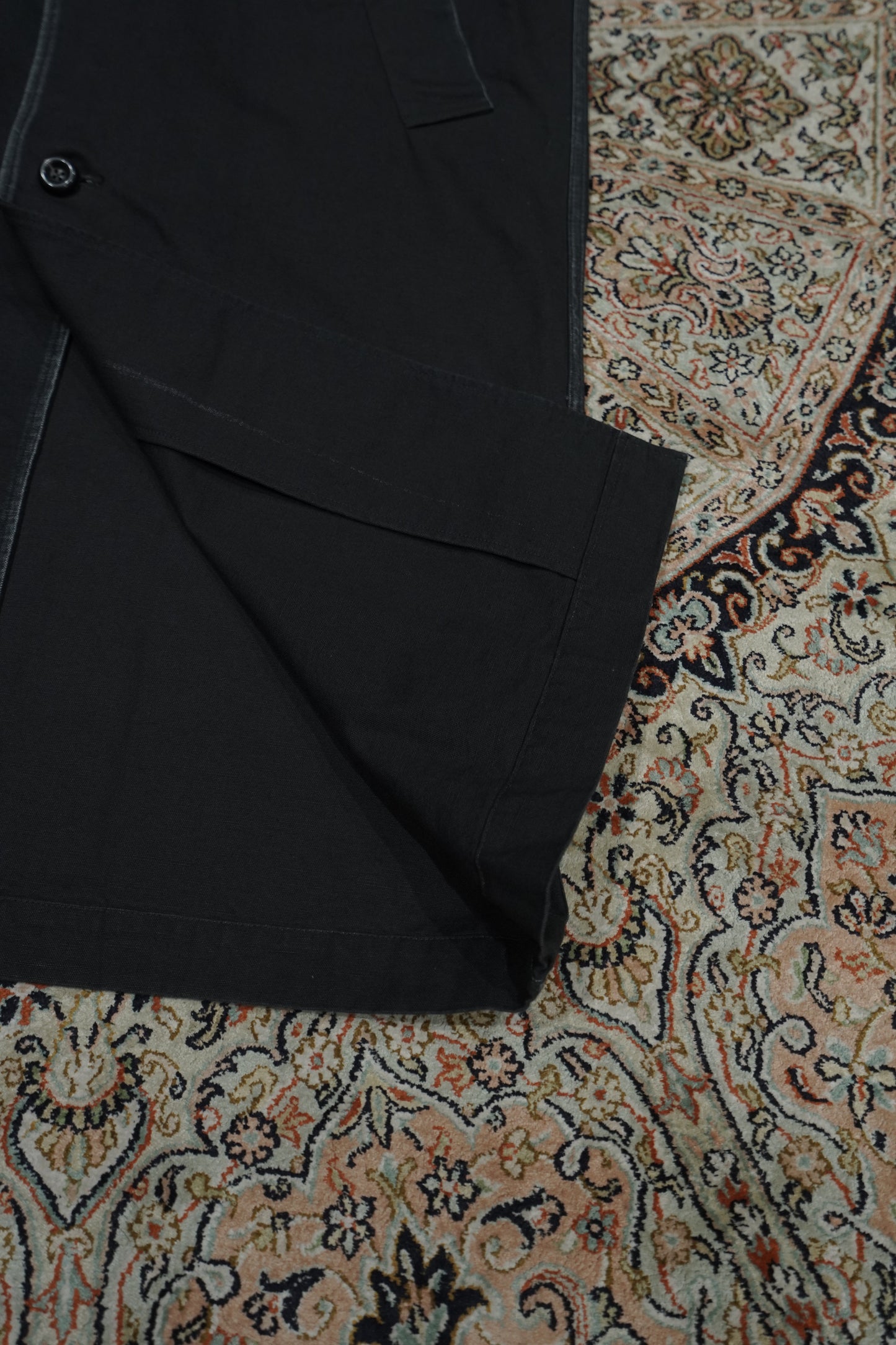 Fujimoto Lined Single Coat (BLACK)