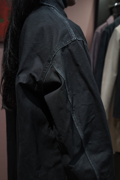 Fujimoto Lined Single Coat (BLACK)